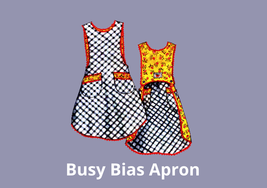 Busy Bias Apron Pattern