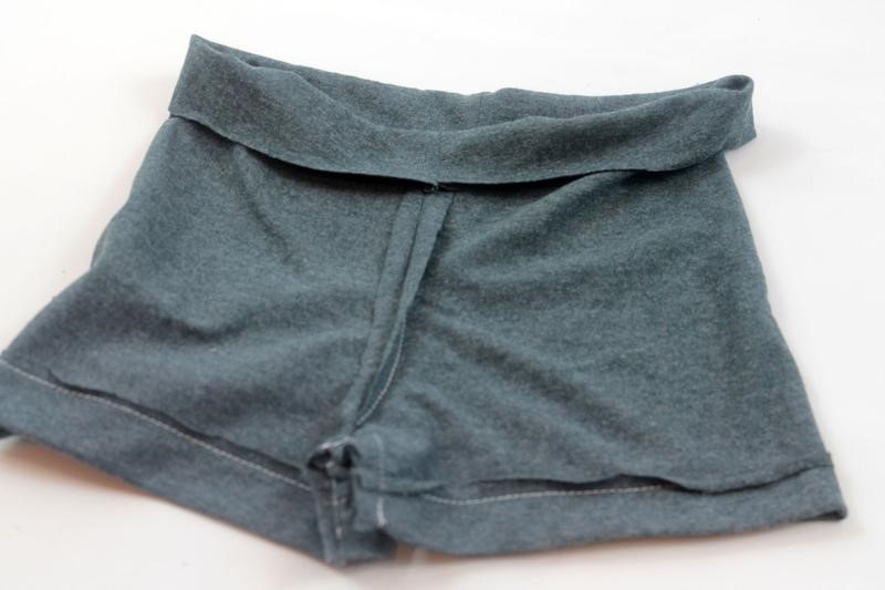 Making sweatpants into shorts hot sale