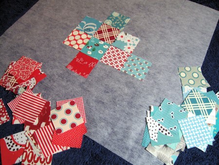 How to Make Quick Piece Tiny Fabric Squares - Sew Mama Sew