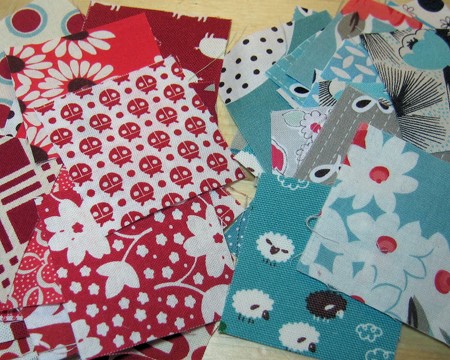 How to Make Quick Piece Tiny Fabric Squares - Sew Mama Sew