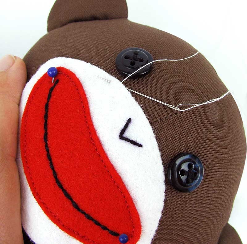 Fabric Eyes for Stuffed Animals - Sew Mama Sew