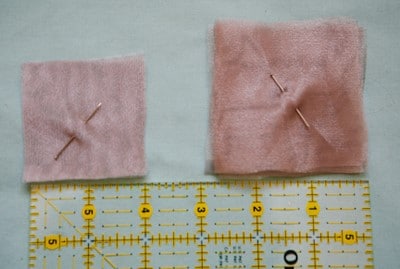 How to Make Quick Piece Tiny Fabric Squares - Sew Mama Sew